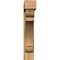 Ekena Millwork Olympic Block Rough Sawn Bracket w/ Offset Brace, Western Red Cedar, 8"W x 44"D x 44"H BKT0806X44X44OLY05RWR - alternate 3